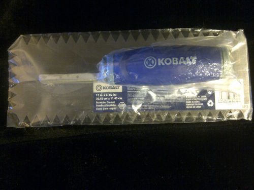 Kobalt Scratcher Trowel 12&#034; x 4 1/2&#034;