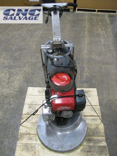 PRO BUFFER HONDA HIGH SPEED PROPANE FLOOR BUFFER **UNKNOWN HOURS MISSING GAUGE**