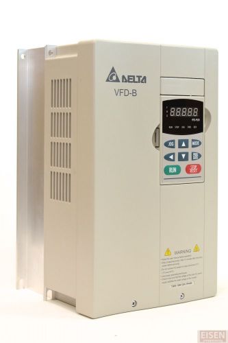 DELTA VFD075B23A AC Motor VFD 7.5KW / 10HP  230V 3PHASE Inverter Drive, NIB