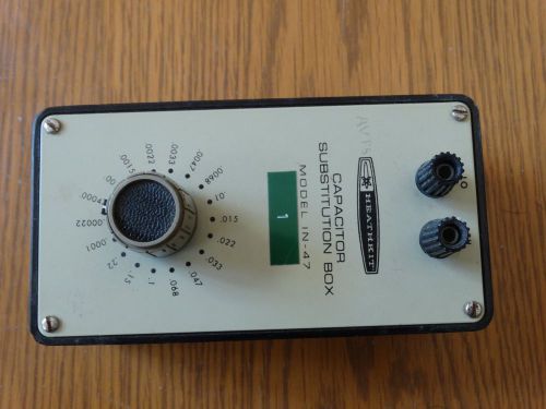 Heathkit Model IN-47 Capacitor Substitution Box