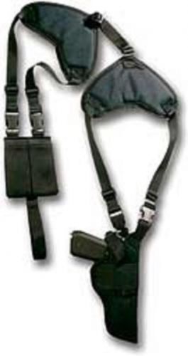 Bulldog Case Deluxe Pro Shoulder Holster Ambidex 2.5&#034; Large Revolver BDWSHD2