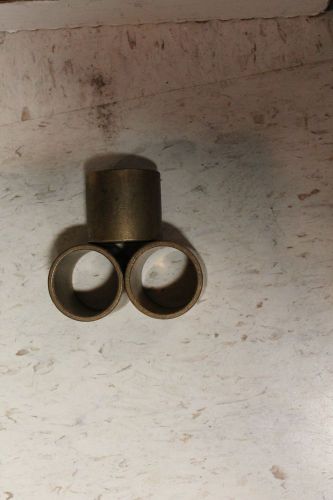 3 Brass bushings,  1 1/2 lg., x 1 3/8 id, x 1 5/8 od.