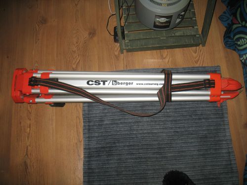 CTS BERGER HEAVY DUTY CONTRACTOR ALUMINUM TRIPOD ORANGE/SILVER