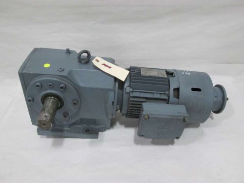 SEW EURODRIVE K76 DT90S4BMG-GV-Z GEAR 1.1KW 460V-AC 1700/20RPM MOTOR D356518