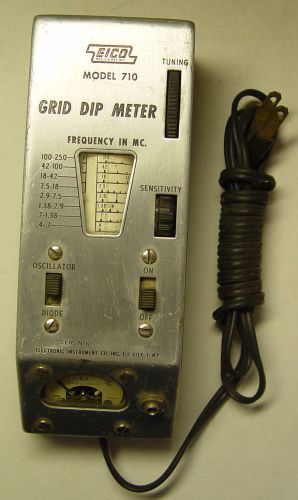 EICO MODEL 710 GRID DIP METER