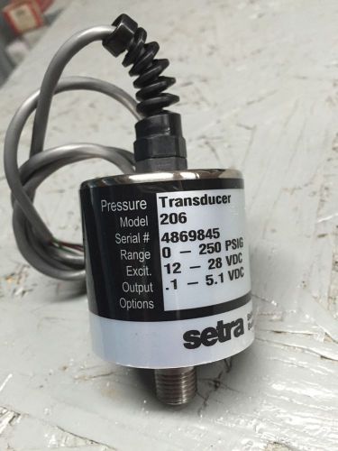 Setra Transducer 206