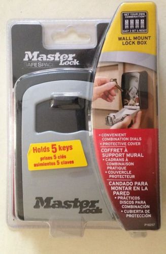 NEW MASTER LOCK 5401D WALL MOUNT SELECT ACCESS LOCK BOX 5 KEY SAFE STORAGE