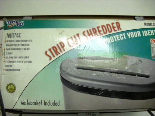 Strip cut Shredder