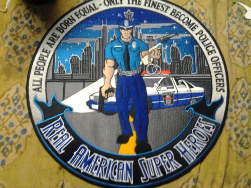 Large police pride back patch for sale
