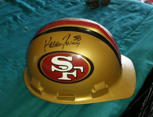 San francisco 49ers nfl team hard hats, nfl forty niners hardhats for sale