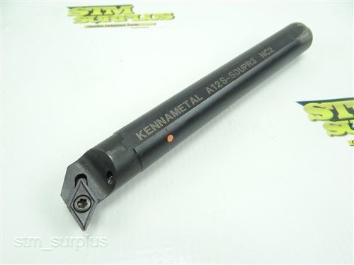 NICE! KENNAMETAL COOLANT THRU BORING BAR 3/4&#034; X 6&#034;  A12S-SDUPR3 NC2