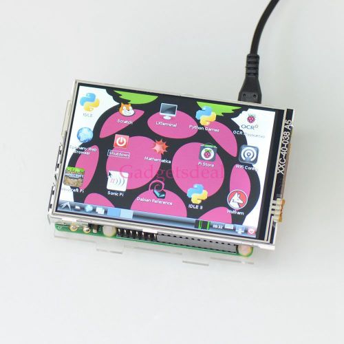 4inch tft lcd module touch screen shield display monitor for raspberry pi b b+ for sale