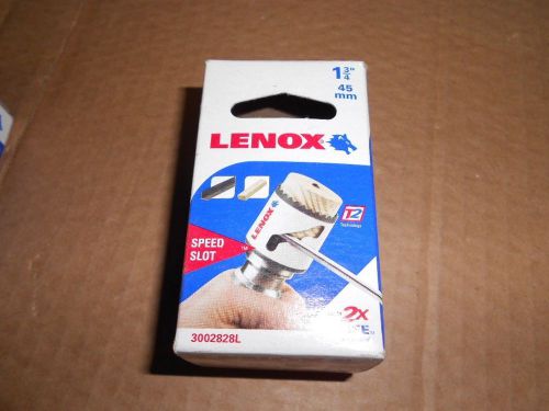 Lenox Hole Saw 30028-28L 1-3/4&#034; Bi Metal Hole Saw With Speed Slot