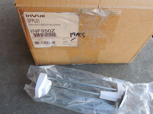 LOT of 25 NEW  x Invue SFPL01 SH500 Locking Hook INF950Z Anti-Theft  9&#034;