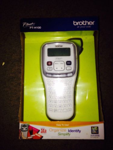 Brand New Sealed Brother PT-H100 Handheld Label Maker