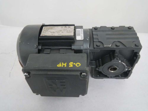 SEW EURODRIVE WA30DT71D4 48.57:1 1/2HP 1700/35RPM 3PH GEAR MOTOR B367733