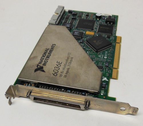 NATIONAL INSTRUMENTS NI PCI-6036E 16-Bit Multifunction I/O DAQ BOARD 187857E-01