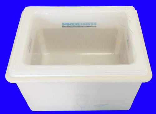 ProBath Promac Quartz Bath Tank Acid Etch 208V Heated 15&#034;X11&#034;X10&#034;/Damaged Corner