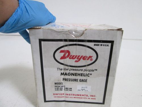 DWYER PRESSURE GAUGE 2001DC *NEW IN BOX*