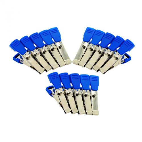 Veterinary EKG/ECG Alligator Electrode Clip , Universal Connection Snap,5pcs