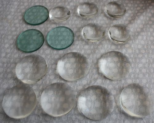 Big Lot of Heat Absorbing Lenses for Older Projectors