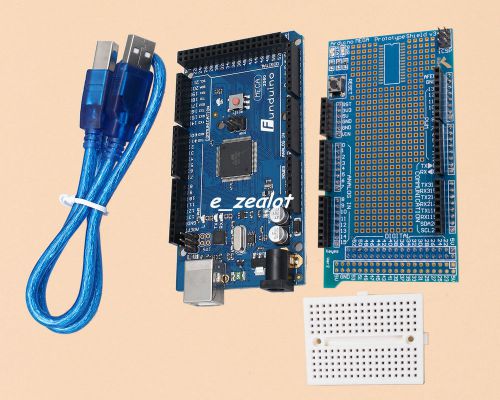 ProtoShield Mini Breakboard V3 Perfect with Funduino Mega 2560 R3