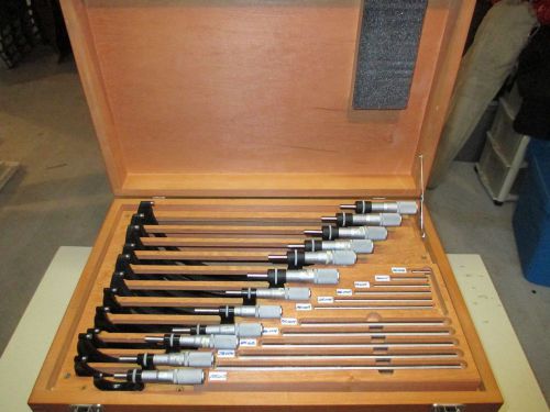 Starrett 0-300mm Micrometer Set No. 436M #308