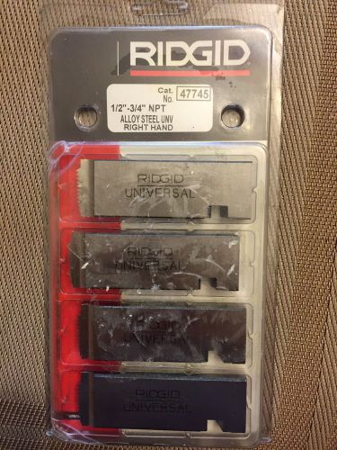 Ridgid 1/2-3/4 Die Set 47745