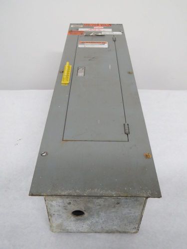 SQUARE D 44-55666-2A BREAKER 100A AMP 120/208V-AC DISTRIBUTION PANEL B318931