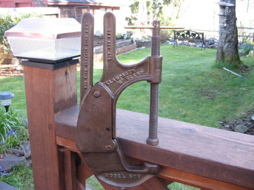 Vintage Extra Heavy Duty Klampacto &#039;C&#039; Clamp - Model 506