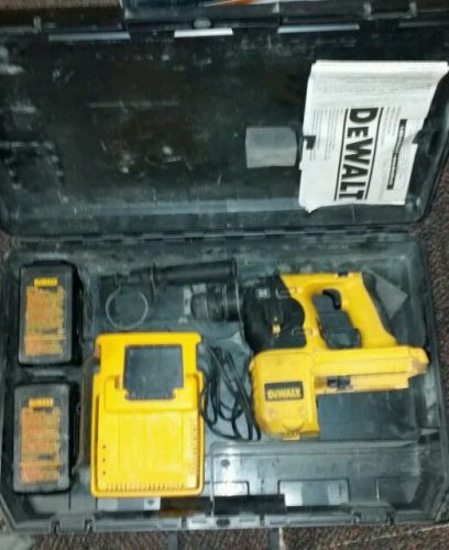 DeWALT Cordless 36V SDS Rotary Hammer Drill DC233 w/ 2 batteries