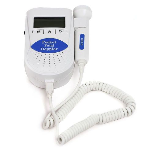 RFD-B2 Fetal heart doppler  Backlight LCD 3mhz  CE+FDA approved 2015