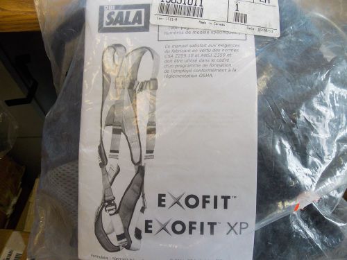 DBI SALA 1110102C  EXOFIT XP HARNESS VEST STYLE BACK D size Large NEW