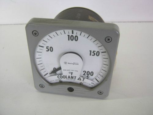 Vintage Westinghouse Fahrenheit Coolant Meter Type KX-241, Style 1964667