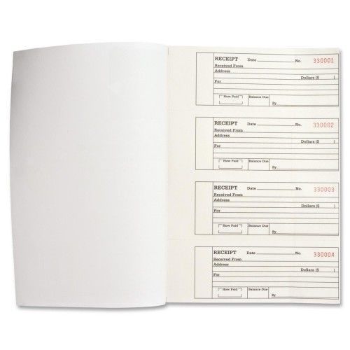 Business Source Duplicate Receipt Book (500 per Pack)