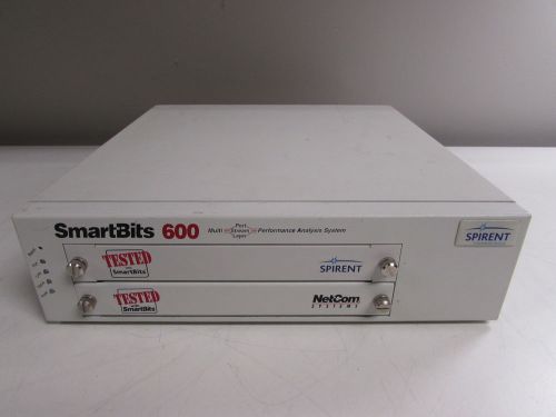 Spirent SmartBits SMB-600 2 Slot Portable Chassis, Data Traffic Generator SMB600