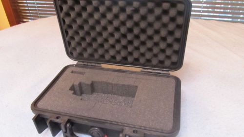 PELICAN CASE 1170_BLACK PLASTIC_BRIEF CASE STYLE_DURABLE_11&#034; x 7&#034; x 4&#034;