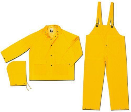 3-pc suit w/ detachable hood &amp; bib pants, l for sale