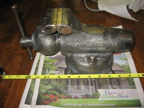 Wilton vise # 3 bullet swive jaws insert brass for sale