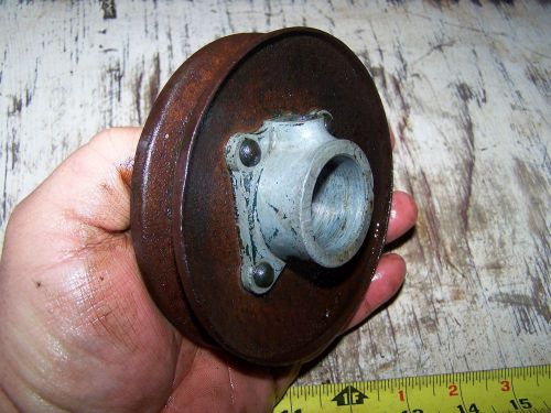 Old MAYTAG 92 Hit Miss Gas Engine V Belt Washer Pulley Antique Motor Steam NICE