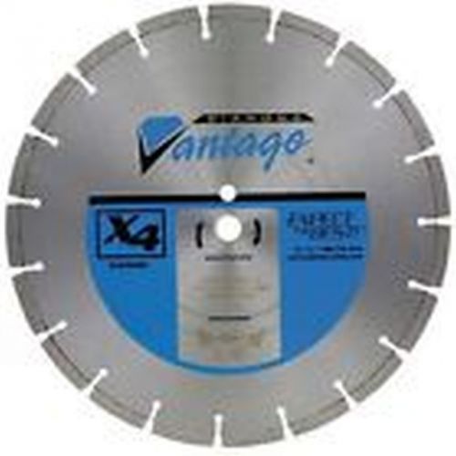 DIAMOND VANTAGE 1412BEDUZX4-2 Dimnd Saw Bld, Wet/Dry, Sgmntd Rim, 14 InOD