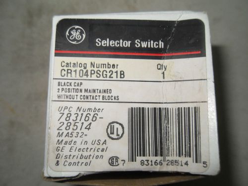 (h1) 1 nib general electric ge cr104psg21b selector switch for sale