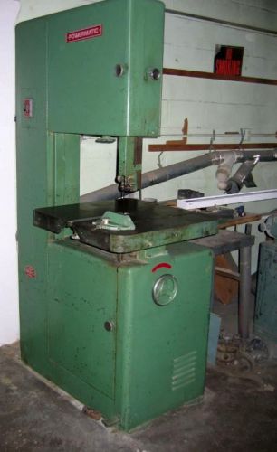 Powermatic model #81-20&#034; Bandsaw