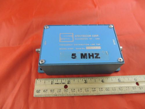 Spectracom Frequency Distribution Line Tap Model 8140T 5 MHZ