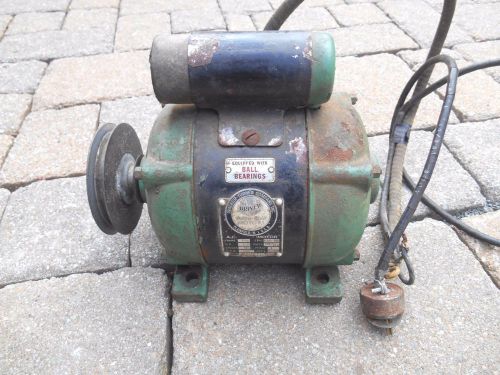 VTG WALKER-TURNER 1/2 HP MOTOR,FROM 6&#034; ATLAS LATHE , 1725 RPM