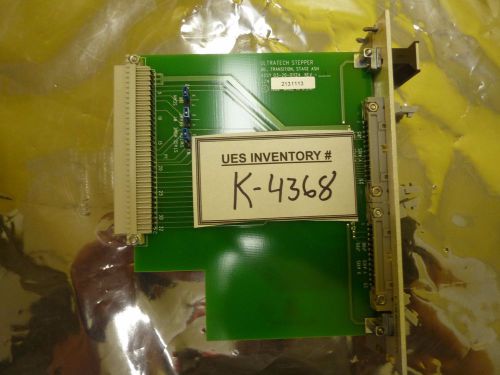 Ultratech 03-20-01124 bd transition stage ash pcb card rev. h used working for sale