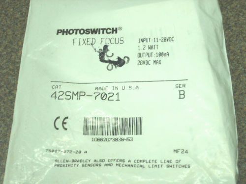 Allen-bradley # 42smp-7021 fixed focus photoswitch, &#034;nib&#034; for sale