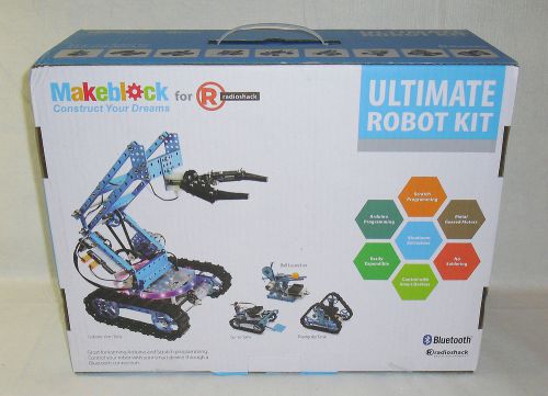 MAKEBLOCK ULTIMATE ROBOT KIT Arduino Bluetooth RadioShack