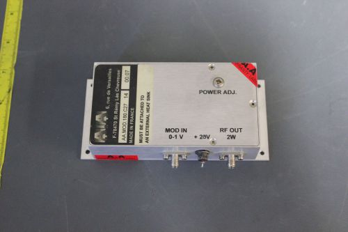 A.A. AOM ACOUSTO OPTICAL MODULATOR DRIVER AA.MOD.180.C27  (S15-3-213D)