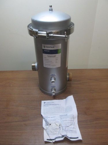 Pentek ST-BC-4 Stainless Steel Standard 10 Inch Water Filter Housing 2 inch NPT